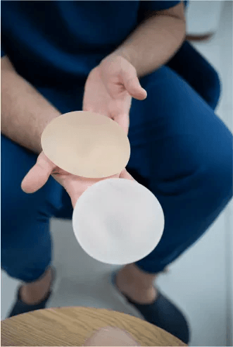 Breast implants slider